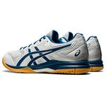 ASICS Men's Gel-Rocket 9 Volleyball Shoes, 9.5, Glacier Grey/MAKO Blue, Glacier Grey/Mako Blue, 9.5