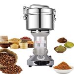 Grain Mill Grinder 750g High Speed Electric Stainless Steel Grinder Cereals Corn Flour Pulverizer Powder Machine for Dry Spice Grains Coffee Rice