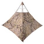 Nukem Grab & Go Hunting Ground Blind - Mossy Oak Habitat - Lightweight Stake-Free Pop Up Turkey & Deer Blind (X-Large)