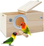 HUIRUMM Parakeet Nesting Box, Bird 