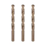 BECOLLO 13/32 Inch Cobalt Drill Bit Set, M35 Jobber Length Twist Drill Bits,Suitable for Drilling in Hard Metal, Stainless Steel, Cast Iron,3 Pieces…