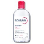 Bioderma Sensibio H2O Daily Soothing Cleanser, Make up Pollution & Impurities Remover Face Eyes Sensitive skin, 500ml