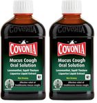 Covonia Mucus Cough Oral Solution 300ml Effective Relief from troublesome Mucus coughs (Pack of 2)