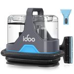 iDOO Portable Carpet & Upholstery Cleaner, 17Kpa Powerful Suction Carpet Cleaner Machine, 600W Deep Cleaning Spot Carpet Shampooer, Stain Remover for Pet, Car, Couch, Rug, Stairs, Mattress and Curtain