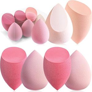 Makeup Sponge Set Foonbe Blender Sponges 7 Pcs for Liquid, Cream, and Powder, Latex Free, Multi colored Beauty Sponges with 1 Mini Sponge, Vegan & Cruelty-Free