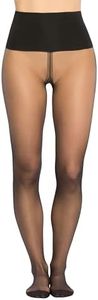 SPANX Tummy Taming Sheers - Comfortable Tummy Control Shapewear - Invisible Body Shaper - No visible panty lines - Very Black - Size E