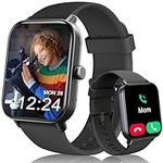 KALINCO Kids Smart Watch for Boys Girls Teens, Waterproof Swimming Smartwatch, 1.8'' Fitness Activity Tracker Watch with 100 Sports Modes, Make Call/Answer, Heart Rate, Sleep Monitor, Alarm