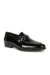 Louis Philippe Men Formal Black Patent Leather Slip-ons Euro- 43