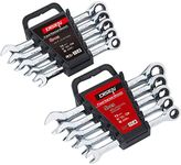 DISEN 10Pcs Ratcheting Wrench Set S