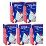 Kerrymaid 5 x 1L Angelito Ice Cream Mix With Welari Thank You Card Skimmed Milk Instant Ready To Chill Vegeterian Gluten FREE Dairy Sundea Mousse Dessert Shakes (5L) (5pack)