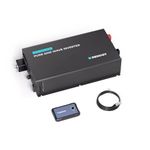 Renogy 3000w Pure Sine Wave Inverter Power Inverter DC 12V to AC 110V 120V, Solar Inverter 12V to 110V Converter with Built-in Bluetooth, USB Port, 3 AC Ports, Remote Controller, Pro Series