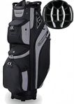 14 Way Golf Cart Bag for Push Bag Classy Design Full Length with Cooler, Rain Hood, Putter Well