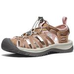 KEEN Women's Whisper Sandal, Toasted Coconut Peach Whip, 6 UK