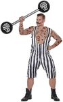 California Costumes Vintage Circus Strongman Adult Costume, Large,Multi