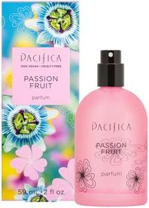 Pacifica Passion Fruit Spray Perfume, Fragrances, Joy, Pineapple, Orange Blossom, Vanilla, Sandalwood, Bergmont, Clean Perfume, Parfum, Eau de Toilette Vegan & Cruelty-Free Dermatologist