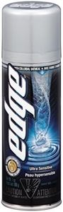 Edge Shave Gel Ultra Sensitive, Fragrance Free 7 oz ( Pack of 4)