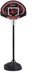 Lifetime 90022 Youth Portable Basketball System (Black/Red)