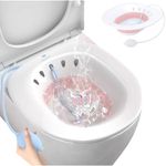 PERPART Sitz Bath Tub for Fissure With Pressure Pump| Foldable Bath Tub for Pregnant Women| Postpartum Care, Hemorrhoids,Pails,Vaginal Recovery| Anal Inflammation Treatment (Multicolor)