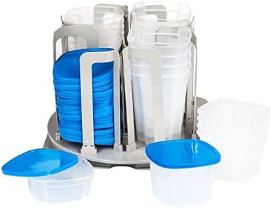 Swirl Around Smart Spin Storage Container Organizer System