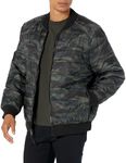 URBAN REPUBLIC Mens Reversible Jacket, Olive, Medium