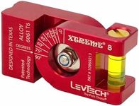 LEVTECH®, The PRO’s CHOICE®, XTREME® 8 Magnetic Torpedo Level | KWIK KLIK® to 8 Angles (0°,15°,22.5°,30°,45°,60°,75°,90°) | 6 Rare Earth V-Groove Magnets | Replaceable Vial |Only 2.5"x1.25x0.75"@3.5oz