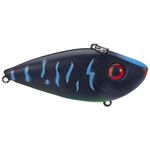 Strike King Lures, Red Eyed Shad 1/2 oz Hard Lipless Crankbait Lure, 3 1/4" Length. 8' Depth, Two Number 6 Treble Hooks, Wicked, Per 1