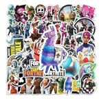 Boenjoy Gifts - Fortnite Gaming Vinyl Stickers 50 Pieces Reusable for Laptop, Mobile Phone, Refrigerator, Notebook, Closet, Waterproof Stickers