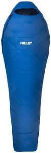 MILLET - Sac De Couchage 10°C Baikal 750 Unisexe, Bleu, Ouverture zippée à Droite
