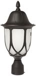 Designers Fountain 2866-BK Capella Post Lanterns, Black