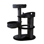 Trixie Pet Products Filippo Cat Tree, Black/Dark Gray