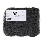 Vahi Pigeon Nets for Balconies | Nylon Anti Bird Kabutar Jali for Balcony, Garden and Window with 25 MM Holes Installation Kit Included Size - 15 Ft X 25 Ft (457.2cm X 762cm) Black Colour