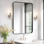 Fabuday Black Bathroom Mirror 24x36