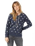 Alternative Women's Athletics Printed Hoodie Stars Sweatshirt