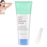 Glowcode 4 in 1 Hair Removal Cream,2024 New Glow Code 4 in 1 Hair Removal Cream, Magic Hair Removal Cream for Face,Moisturizes and Brightens Skin for All (1 PCS)