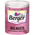 Berger Walmasta Exterior Paint (Signal Red , 1L).