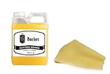 Bacher Cutting Board Conditioner 500ml - Food Grade - Beeswax, Carnauba Wax and Mineral Oil – for Wood Chopping Boards, Butcher Block, Kitchen Worktop and Wooden Utensils