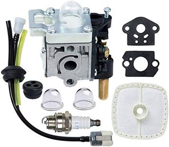 HOODELL SRM-210 GT-200R Carburetor Kit for Echo SRM-230 HC-150 PE-200 PPF-210 PAS-230 Carb, with Primer Bulb Air Filter for String Hedge Trimmer Edger