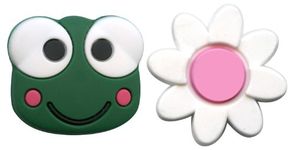 Gamma String Things Dampener (Flower/Frog), Pack of 2,Multi