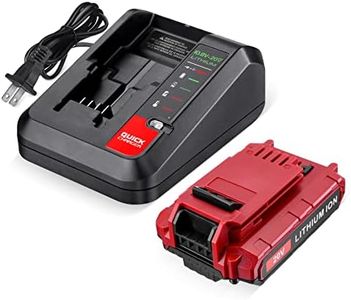 Magolin 3.0Ah Lithium Replacement Battery and Charger Compatible with Porter Cable 20V Cordless Power Tools Battery PCC685L PCC680L PCC682L PCC685LP MAX Li-ion Battery