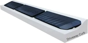 3-Piece Expandable Rubber Curb Ramp