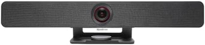 WYRESTORM 4K UHD Conference Room Webcam with AI Auto Framing, Presenter & Speaker Tracking – 120° Wide-Angle Camera, 5X Digital Zoom, Mic & Speaker for PC Meetings, Microsoft Teams & Zoom