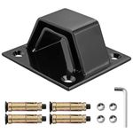 EYPINS Security Ground Anchor,Heavy Duty Hardened Steel Double Layer Anti-Theft Wall Anchor Lock for Securing Motorcycles,Bicycles, Scooters,Chain Locks Floor Anchor Permanent Locking Point