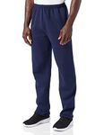 Russell Athletic Men's Dr-Power Fleece Open Bottom Pocket Pant, Navy, Small