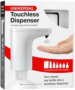 First Safety Touchless Pump for Liquid Hand Soap and Hand Sanitizer (Pack of 6)