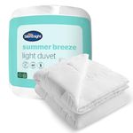 Silentnight Summer Breeze 4.5 Tog Duvet - Lightweight Low Tog Cooler Summer Duvet Quilt Ideal for Warm Nights and Hot Sleepers - Hypoallergenic and Machine Washable - Super King