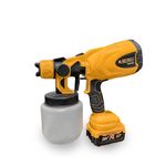 VTH 20V Max Cordless Paint Sprayer, Professional HVLP Battery Powered Spray Gun with 800ml Container & 5.0Ah Battery, Electric Painting Machine for Woodwork, Fences, Cabinets, Walls & DIY Projects