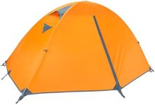 TRIWONDER Camping Tent 1 2 3 Person 3 4 Season Dome Tent for Backpacking Camping Hiking Fishing Outdoor Waterproof Lightweight Tent (Orange - 1 Person)