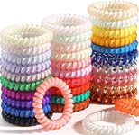 DealEachDay 32Pcs Spiral Hair Ties,