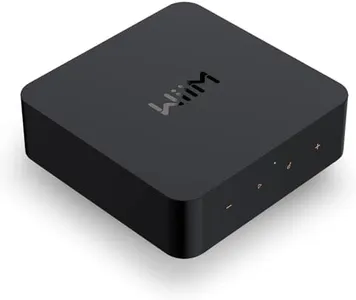 WiiM Pro AirPlay 2 Receiver, Chromecast Audio, WiFi Multiroom Streamer, Compatible with Alexa, Siri and Google Assistant, Stream Hi-Res Audio from Spotify, Amazon Music, Tidal and More