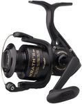 PENN Wrath II Spinning Reel, Fishing Reel, Sea Fishing Reel Designed to be Versatile and Great Value for Money, Perfect for Catching Bass, Cod, Pollack, Wrasse, and Many More, Unisex, Black, 2500